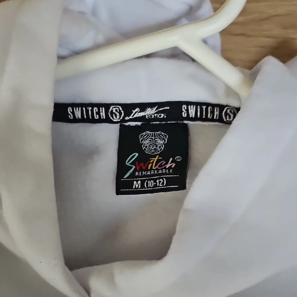 Switch Youth Graphic Hoodie with Embroidered And Printed Design Size M (8-10)